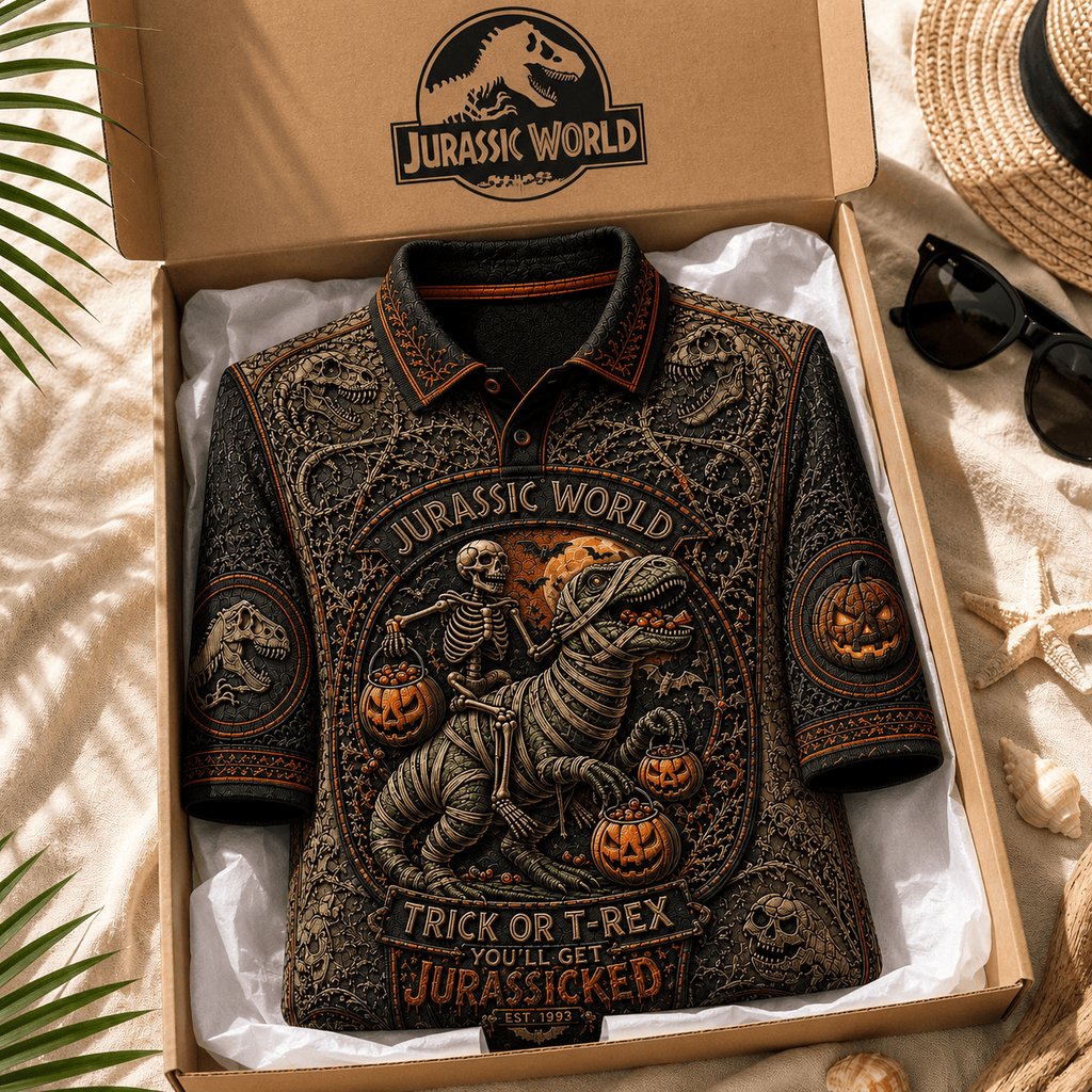 PREMIUM JRSW EMBOSS POLO SHIRT HQH