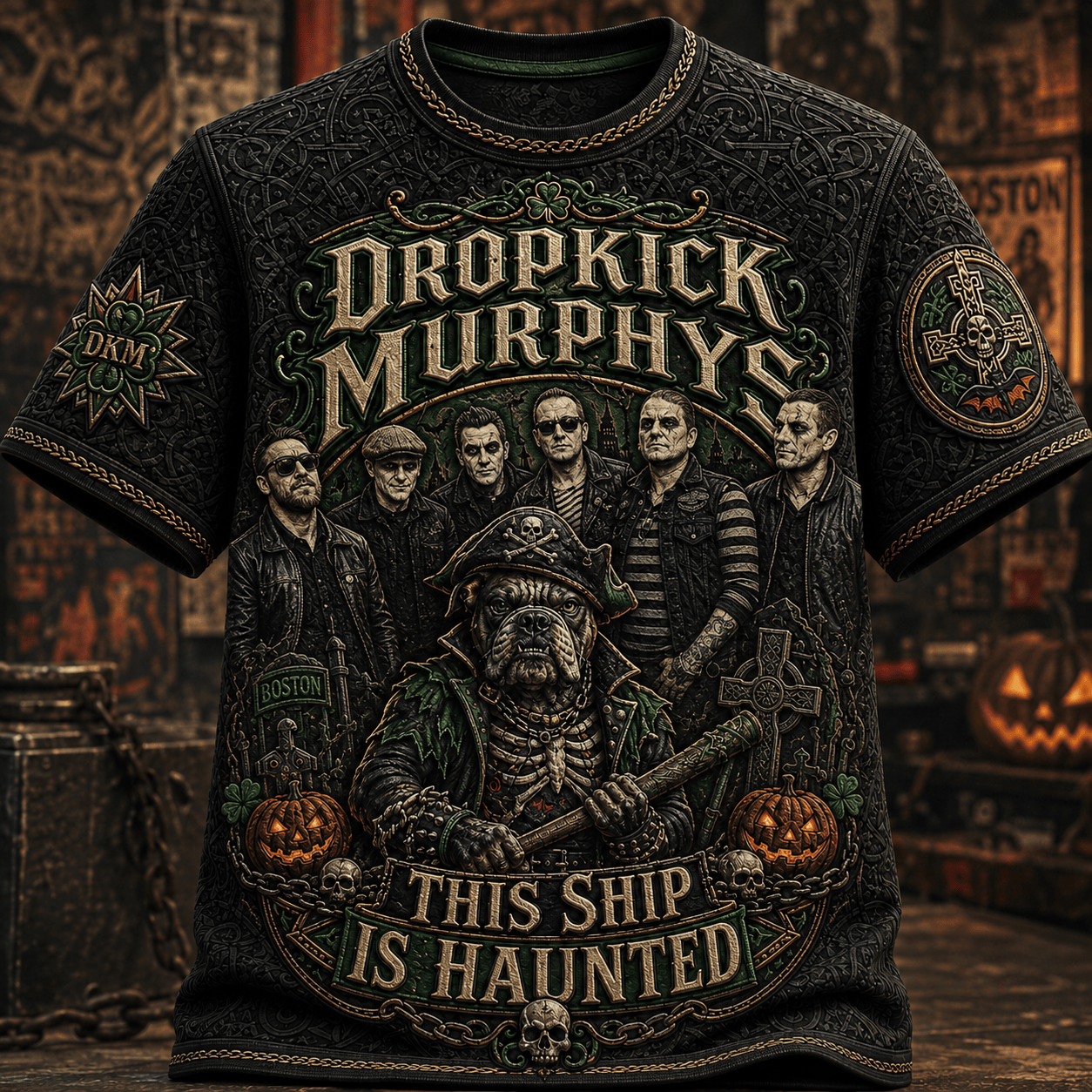 PREMIUM DKMP 3D EMBOSS SHIRT NTVA