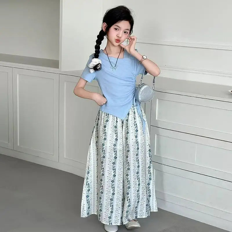 Children Clothes From 7 To 14 Years Children's Clothing Girl Setup 2025 Top Set Girls Party 12 Year Old Teens Sets for Children